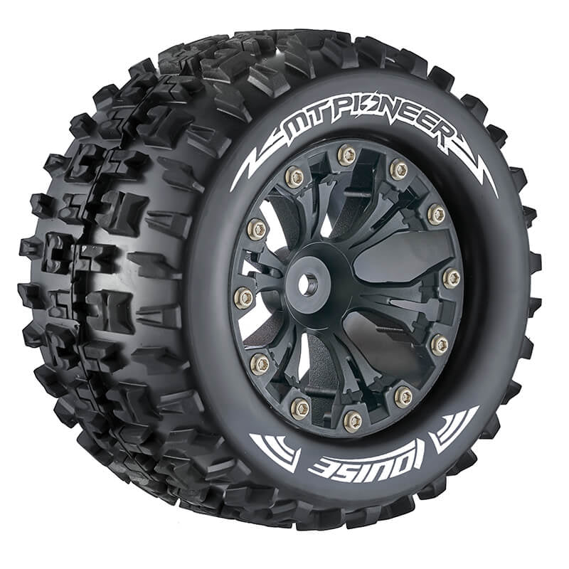 Louise RC MT-Pioneer 1:10 Soft 0 Offset Black Ep Stampede L-T3202SB