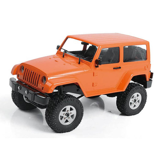 RC4WD 1:18 Gelande II RTR RC Car w/Black Rock Body Set (Orange) Z-RTR0048