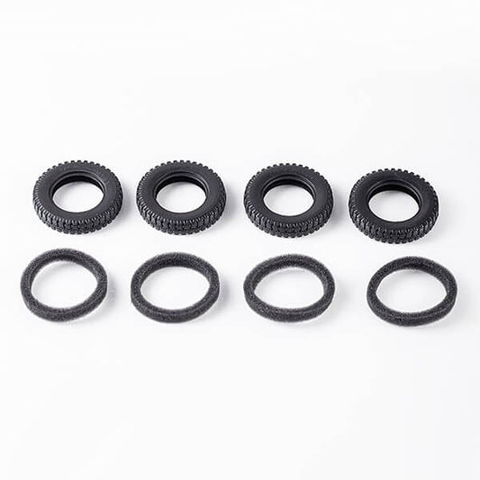 ROC Hobby Type82 Kubelwagon 1:12/Beetle Tyre with Foam ROC-C1240