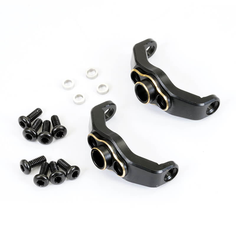 Fastrax TRX-4M Black Brass C-Hubs (2) FTTX463