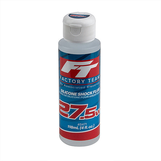 Team Associated Ft Silicone Shock 27.5wt (313cSt) 4oz/118ml AS5471