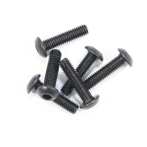 FTX Button Head Hex Screw M3*12 6Pcs FTX6527