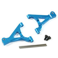 Fastrax TRX Blue Alum Front Upper Arms Fits Mini Slash FTTX282
