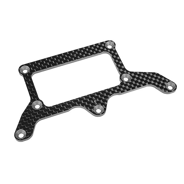 Corally Rear Pod Lower Plate FSX10 Graphite 2.5mm 1pc C-00120-007