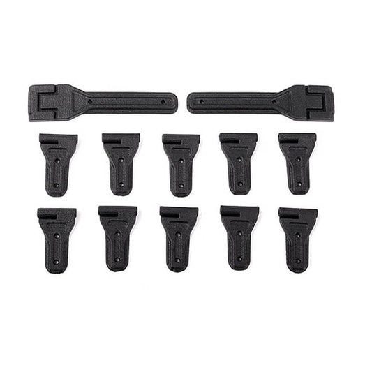 RC4WD Complete Door & Tailgate Hinge Set for Axial SCX6 Jeep Wrangler Jlu