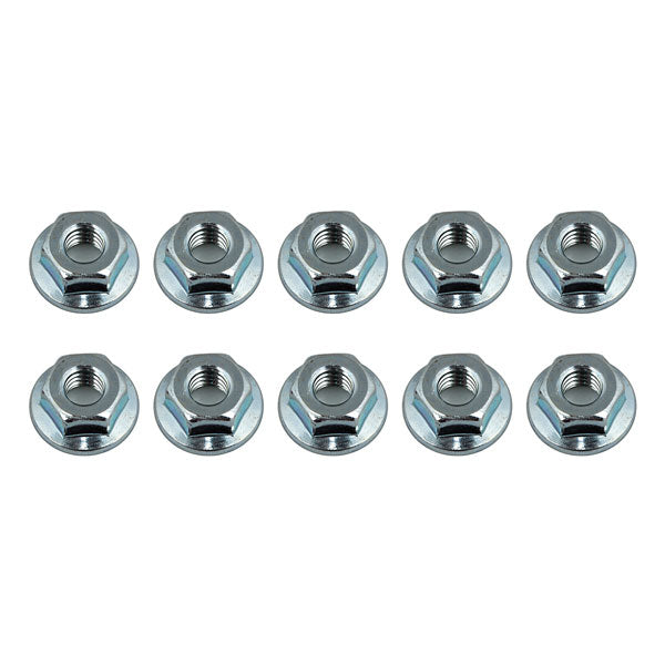 Team Associated Nuts M4 Serrated Wheel Nuts AS91826