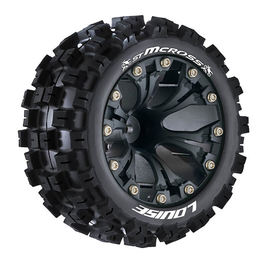 Louise RC St-Mcross 1:10 Soft 1/2 Offset Black Gp Jato 2Wd L-T3272SBH