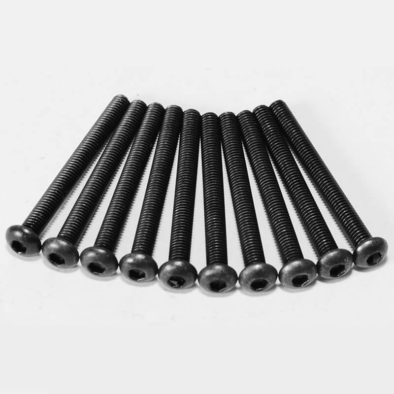 RC4WD Steel Button Head Cap Screws M3 X 25mm (10) Z-S0748