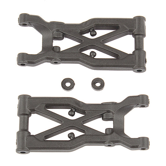 Team Associated B74/B74.1 Ft Rear Suspension Arms Carbon Fibre AS92298