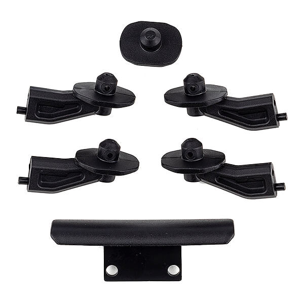 Team Associated RC8T4/Rc8T4E Body Posts and Bumper AS81622