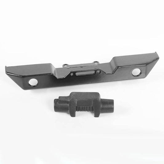 RC4WD Eon Metal Front Bumper w/Plastic Winch for 1:18 Gelande II RTR RC Car w/Black Rock Body (Black)