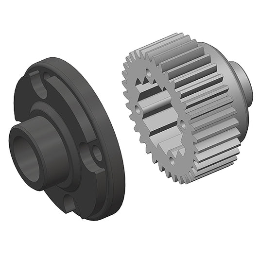 Corally Diff Gear Metal Diff Gear Cover Composite 1 Set C-00250-071