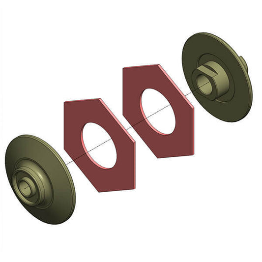 MIP Slipper Clutch Kit Losi Mini T/B 2.0 Series, Mini Jrx2 MIP20080