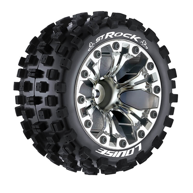 Louise RC St-Rock 1:10 Soft 1 /2 Offset Chrome Gp Jato 2Wd R L-T3273SCH