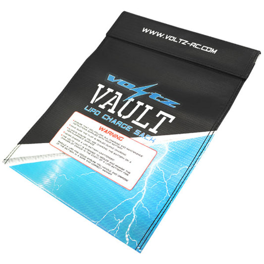 Voltz Charge Vault LiPo Sack/Bag Large 23cm X 30Cm