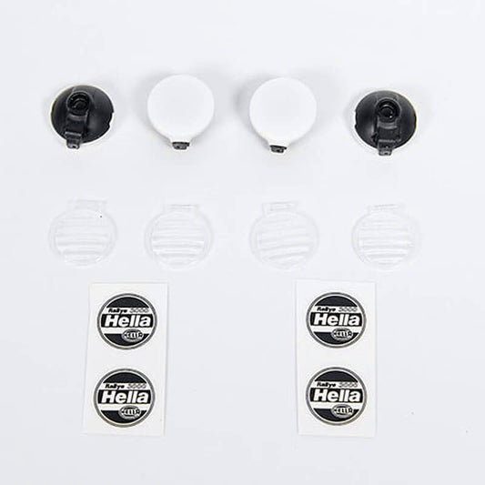 RC4WD 1:10 Hella Style Lights with Covers (4)