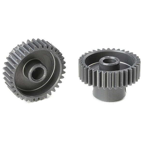 Corally 64 dp Pinion Short Hard Anodised Al7075 34 Teeth Shaft Dia. 3.17mm