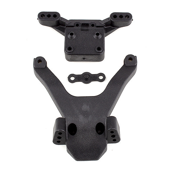 Team Associated B6.3 Front Top Plate and Ballstud Mount AS91884