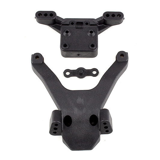 Team Associated B6.3 Front Top Plate and Ballstud Mount AS91884