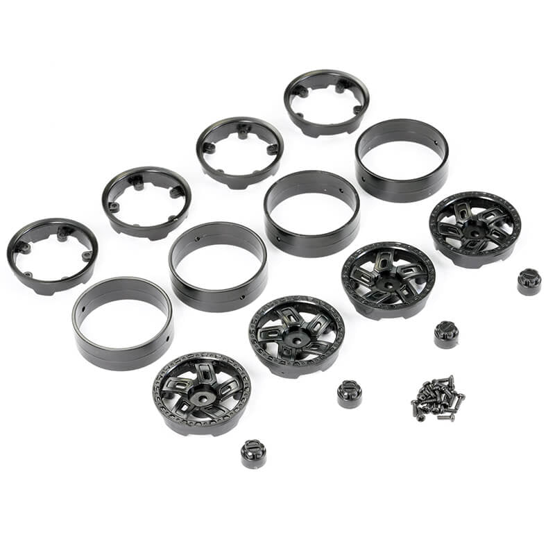 FTX Outback Mini XP Rock Van/Unitrak Bead Lock 1.2" Wheel FTX9418