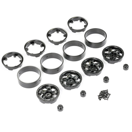 FTX Outback Mini XP Rock Van/Unitrak Bead Lock 1.2" Wheel FTX9418