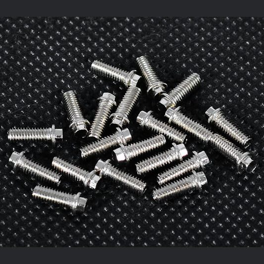 RC4WD Miniature Scale Hex Bolts (M3X8mm) (Silver) Z-S0695