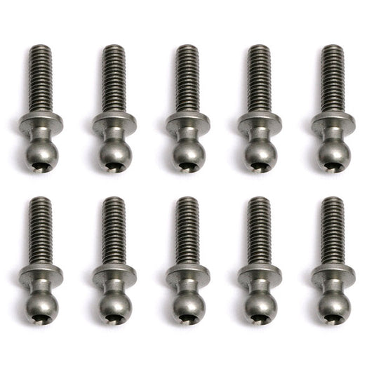 Team Associated Ballstud Long 10mm (10) (Tc5/6.2/7/7.1/7.2/10F6/12R6) AS31285