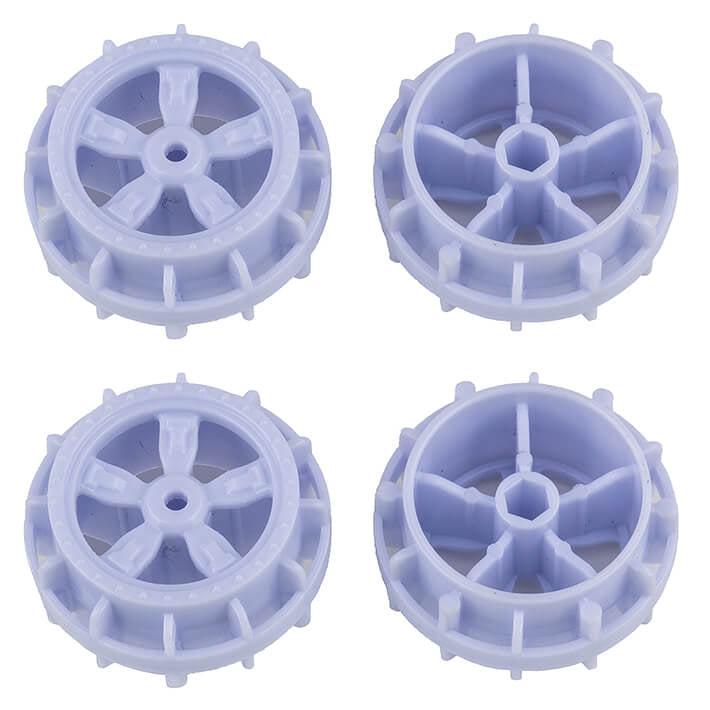 Team Associated Nano Sport Wheels White (4) AS21611
