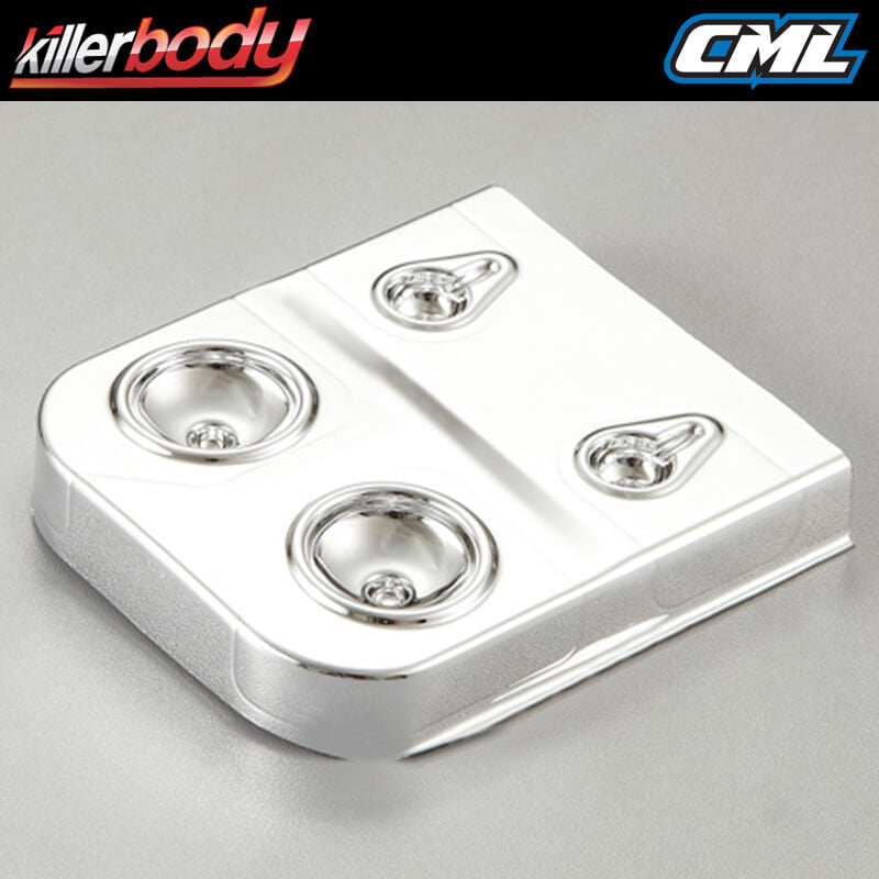 Killerbody Chromed Light Bucket Set for Warrior Body KB48449