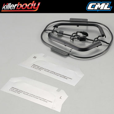 Killerbody Front Wheel Arches Scale (3.75" Tyre) for Kb48601 KB48698