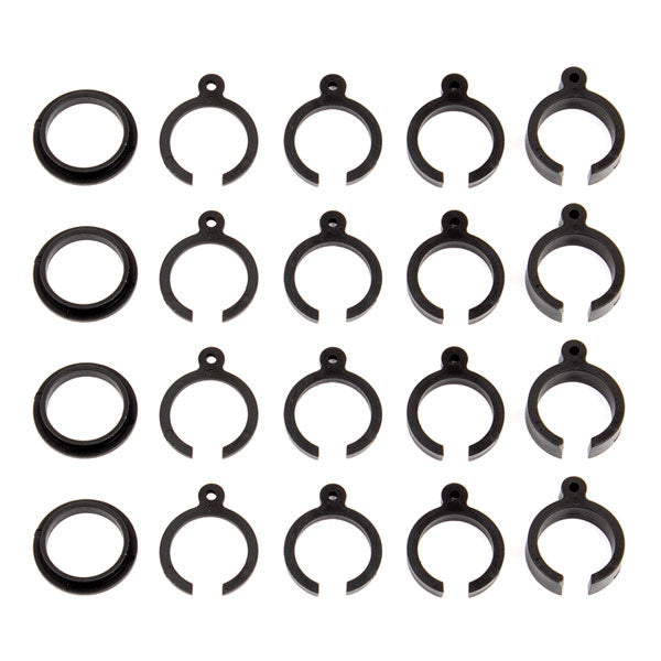 Team Associated ProSC10/Rat/ Reflex Spring Clips/Retainers AS71054