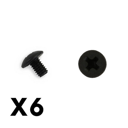 FTX Philips/Cross Head Hex Screw 6Pcs M4*6 FTX6529