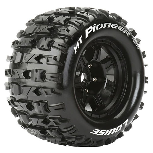 Louise RC MT-Pioneer 1:8 Sport 0" Offset Hex 17mm Black L-T3321B