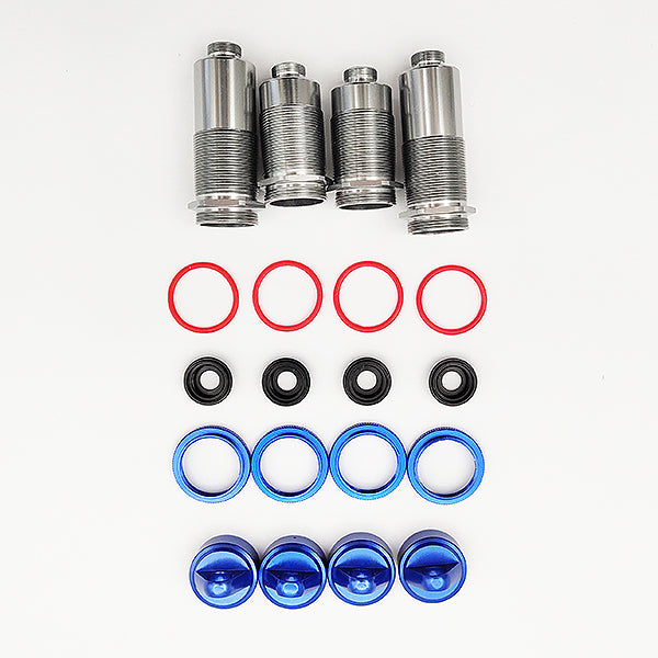 FTX DR8 Shock Body & Cap Set Blue FTX9663B