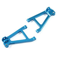 Fastrax TRX Blue Aluminium Front Lower Arms Fits Mini Slash FTTX280