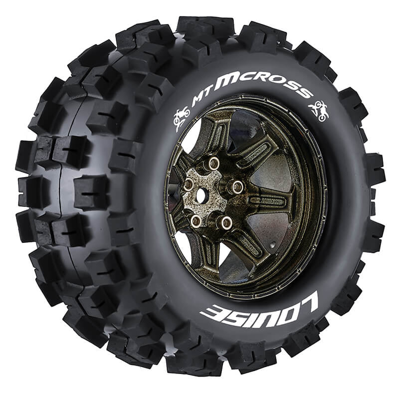 Louise RC MT-Mcross 1:10 Soft Hex 14mm Black Chrome Arrma G L-T3274SBCM