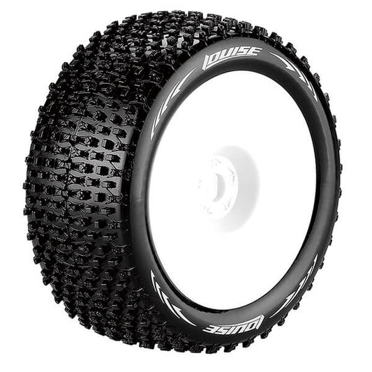 Louise RC T-Pirate 1:8 Fr/Rr Soft 0 Offset White L-T3134SW