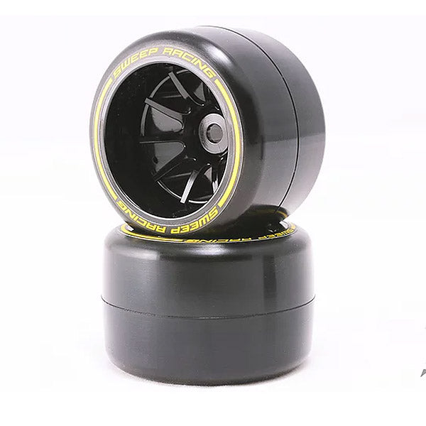 Sweep 1:10 F1 Lp Medium Carpet Rear Pre-Glued Tyres 40mm SW-F21R-MCPG