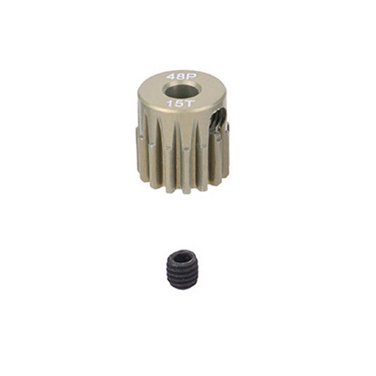 Fastrax 48dp 15T Aluminium 7075 Pinion Gear FAST48-15