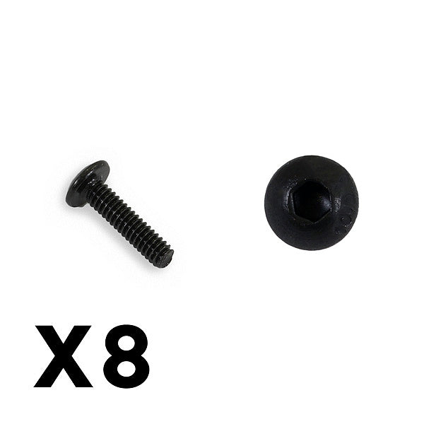 FTX Outback Button Head Screw M2*8 (8) FTX8228