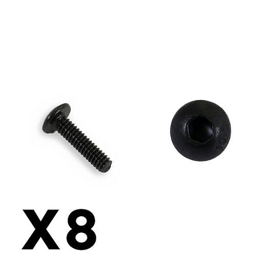 FTX Outback Button Head Screw M2*8 (8) FTX8228