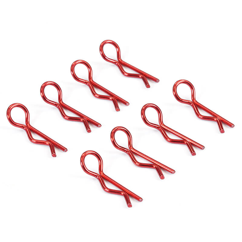 Fastrax Metallic Red Small Clips FAST212MR