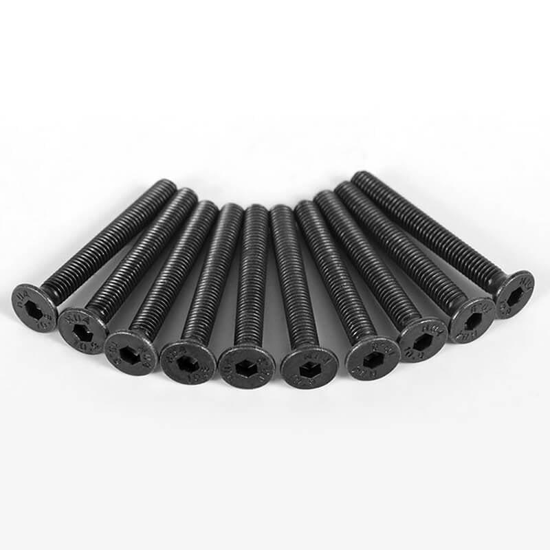 RC4WD Steel Flat Head Socket Cap Screw M3 X 25mm (10) Z-S1267