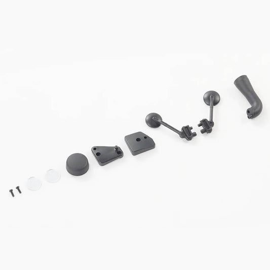 ROC Hobby Atlas 1:10 11036 Rear View Mirror and Snorkel ROC-C1565