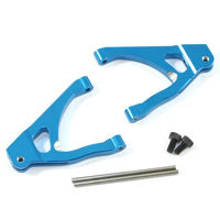 Fastrax TRX Blue Alum Rear Upper Arms Fits Mini Slash FTTX283