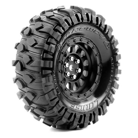 Louise RC Cr-Rowdy 1:10 Super Soft Black Hex 12mm L-T3347VB