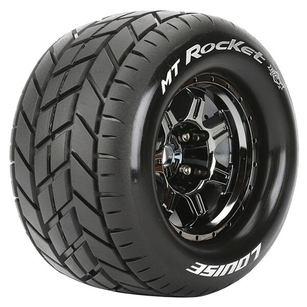 Louise RC MT-Rocket 1:8 Sport 1/2" Offset Hex 17mm Black Chrome L-T3320BCH