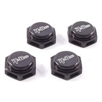 HoBao 'HoBao' Wheel Hex Hubs (4) Black H87230BK