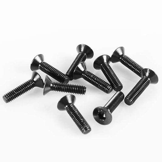 RC4WD Steel Flat Head Socket Cap Screw M3 X 12mm (10) Z-S0896