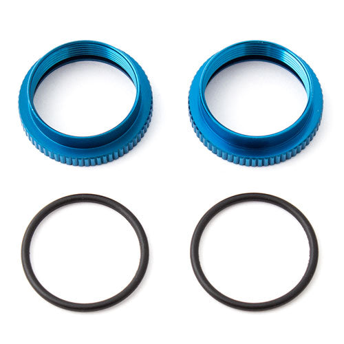 Team Associated RC8B3/RC8B3.1//RC8B3.2 Shock Spring Collars 20mm (2) AS81221